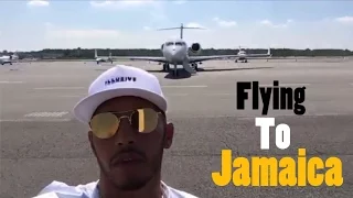 Flying to Jamaica From NYC! | Lewis Hamilton Snapchat Vlog