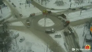 Уборка снега в Одессе 27.01.19