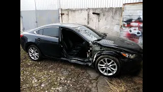 Mazda 6 из США. 2 Серия. Восстановили безопасность