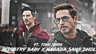 Industry baby X Nagada Sang Dhol | FT. Tony Stark Edit | Iron Man Edit | JD holly status edit