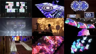 Amazing Video Mapping Projects Showreel | Powered by HeavyM & Digital Essence