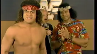 Tonga Kid & Jimmy Snuka Interview [1984-11-17]