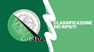 Co.In.Fo. - Classificazione dei rifiuti