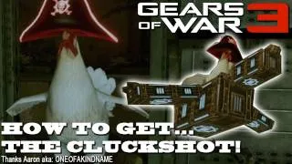 Gears of War 3 Easter Egg: The Cluckshot