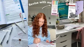 Revise with me! | day in my life