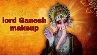 lord ganesh prosthetic makeup tutorial | vivan tiwari .