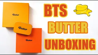 BTS "BUTTER" UNBOXING! BTS REVIEW! РАСПАКОВКА АЛЬБОМА БТС "БАТТЕР!