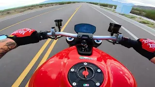 POV Ducati Monster 1200S Competition Werkes Exhaust | PURE SOUND | GoPro Hero 7