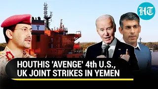 Houthi 'Revenge' Missiles Hit U.S.-owned Oil Tanker; Rubymar Attack Causes 18-mile Oil Slick