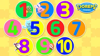 Let's Count Song│Doremi Friends Song│Educational Song📚│Doremi Friends - Nursery Rhymes & Kids Songs