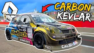 K SWAPPED CARBON KEVLAR RENAULT CLIO *500HP*
