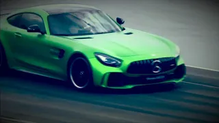 Mercedes AMG GT green demon)