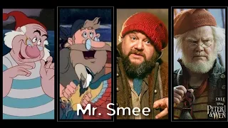 Mr. Smee Evolution in Movies & Shows (1953-2023)