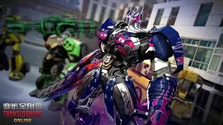 Nemesis Prime The Last Knight Sword And Shield Only Gameplay - TRANSFORMERS Online 2019