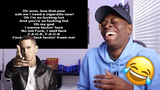 FIRST TIME HEARING Eminem - FACK (Lyrics) REACTION | WHO SENT ME THIS?!