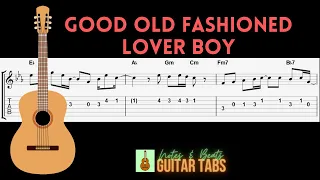 Queen- Good Old Fashioned Lover Boy GUITAR TAB