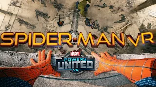 I AM SPIDER-MAN IN VIRTUAL REALITY! | Marvel Powers United VR (Oculus Quest + Link)