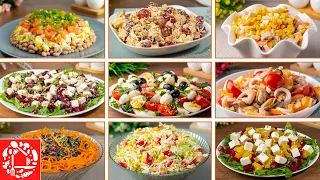 26 SALADS for the New Year's Table 2024. Fast, Beautiful and Very Tasty!