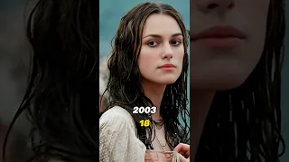 Pirates of the Caribbean: The Curse of the Black Pearl 2003-2024 ( Cast Then And Now) #shorts