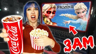 DO NOT WATCH THE FROZEN 2 MOVIE AT 3AM!! *THIS IS WHY*  (ELSA CAME TO MY HOUSE!!)