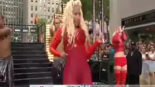 Nicki Minaj Today Show - I Am Your Leader & Beez In The Trap
