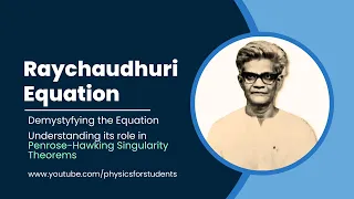 Raychaudhuri equation | What is Raychaudhuri equation | General Theory of Relativity