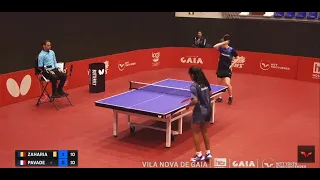 Vila Nova de Gaia 2022, U19 F - Elena Zaharia vs Prithika Pavade