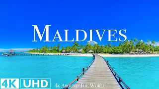 Maldives 4K • Scenic Relaxation Film with Peaceful Relaxing Music and Nature Video Ultra HD