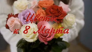 Футаж 🌹 🌹 🌹 Цветы к 8 Марта ❤️