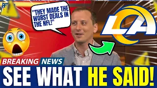 🚨HOT NEWS! SEE WHAT SETH WALDER SAID ABOUT THE RAMS IN THE DRAFT! IT'S VERY STRONG!TODAY'S RAMS NEWS