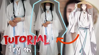 Making a Xie Lian TGCF cosplay - FINAL TRY ON