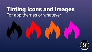 Tinting Icon and Image Colors in Xamarin.Forms