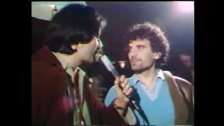 Intervista a Massimo Troisi e Mario Merola nel 1981:al Festival di Sanremo