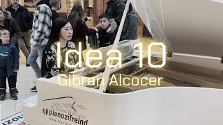Idea 10 - Gibran Alcocer | Street Piano Performance | YUKI PIANO
