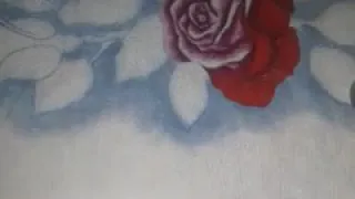 Como pintar rosa vermelha parte 2.