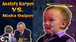 This 3-year-old chess prodigy will NEVER play chess after this game || feat. Wrong Subtitles