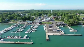 Downtown Kelleys Island Ohio