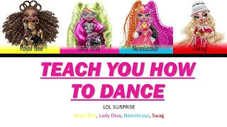 TEACH YOU HOW TO DANCE Color Coded Lyrics