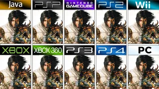 Prince of Persia The Two Thrones (2005) Java vs PSP vs GC vs PS2 vs Wii vs XBX vs PS3 and More!