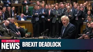 Brexit chaos continues as parliament shuts down after Johnson fails to push through snap election