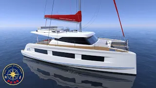 Aventura 45S Catamaran - A look into the future of Aventura's next flagship sailing catamaran.