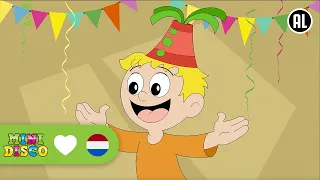 ER IS ER ÉÉN JARIG (HIJ) | Kinderliedje | Verjaardagsliedje | Minidisco