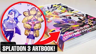 THIS is inside the Splatoon 3 Artbook! - (Looks INCREDIBLE!)