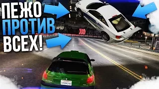 ПЕЖО ПРОТИВ ВСЕХ! (ПРОХОЖДЕНИЕ NFS UNDERGROUND #5)