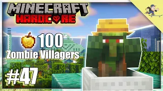 Curing 100 Zombie Villagers in Hardcore Minecraft | Hardcore Minecraft ep. 47