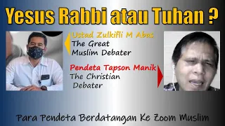 #Viral Ustad Zuma Muslim Debater vs Pastor Tapson Manik (Christian) Proof of Jesus Rabbi or God