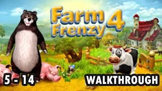 Farm Frenzy 4 - 5 - 14. Dog in the yard! - Gold (Walkthrough)