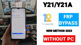 Vivo Y21/Y21a Frp Bypass | New method |100% Solution | Without Pc 2023