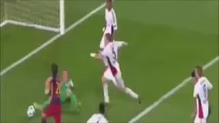 FC Barcelona vs Bayer Levekusen 1-1 (Sergi Roberto Equalizing Goal) UEFA Champions League