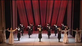 The Chechen ensemble of dance "the Dance age" Dikalu Muzakayev.